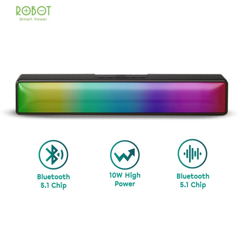 Robot RB580 LED soundbar bluetooth speaker Shopee Philippines