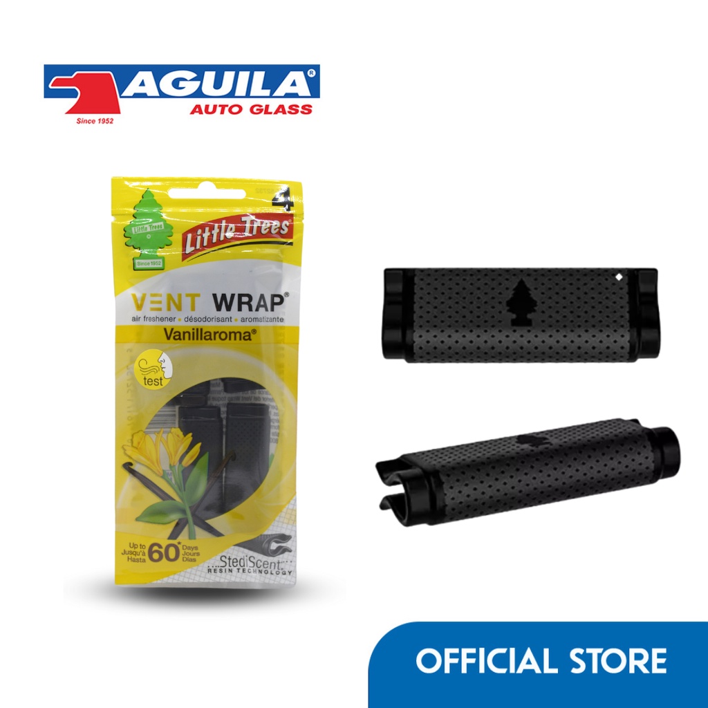 Little Trees Vent Wrap Car Air Freshener 4pcs (Vanillaroma) Shopee