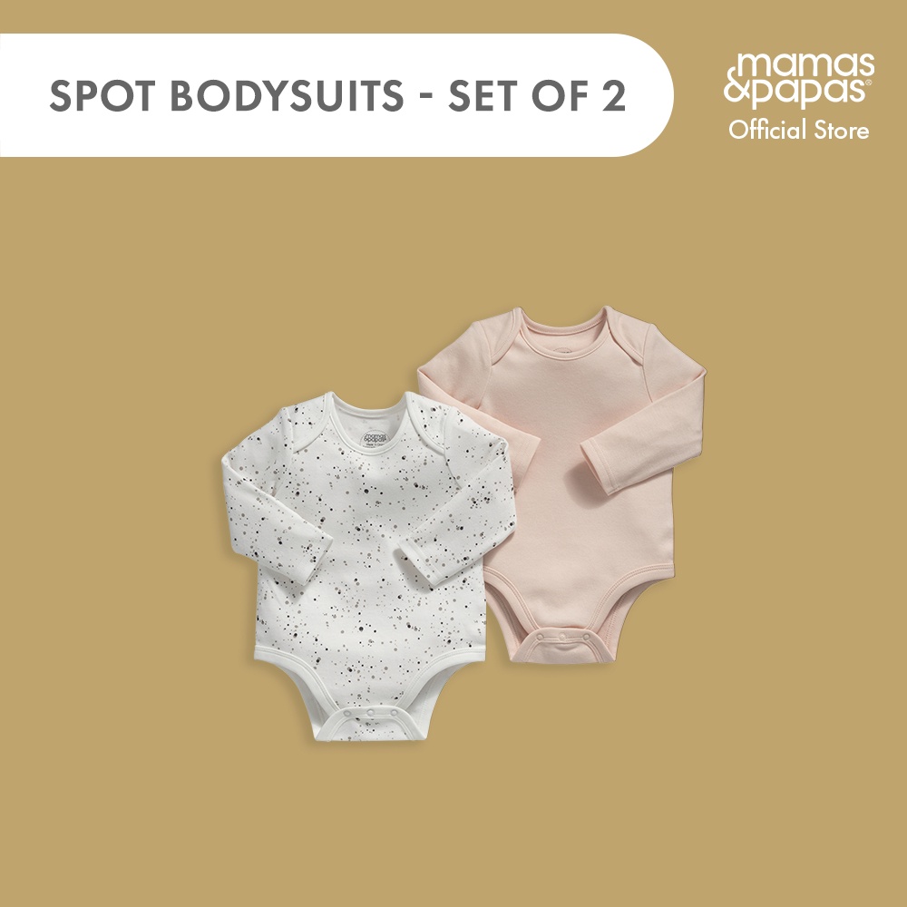 Mamas and Papas Spot Bodysuit Set Set of 2 (Girls) Shopee Philippines