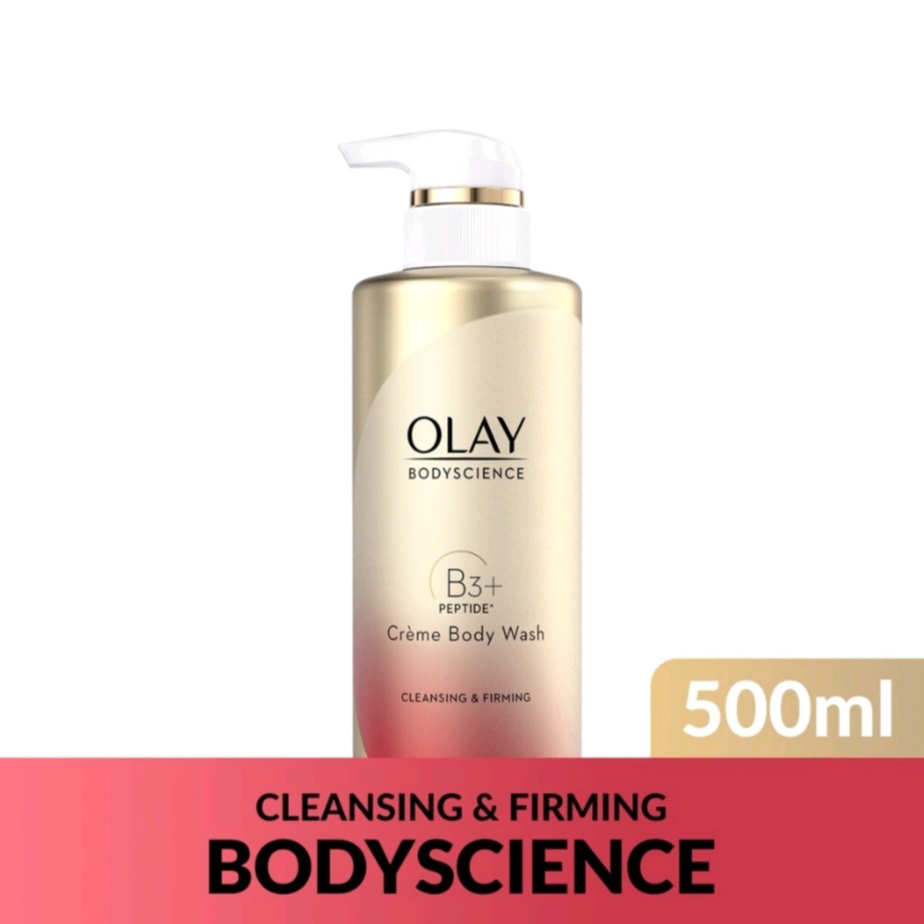 Olay Body Science Body Wash Cleansing & Brightening (500ML) Shopee