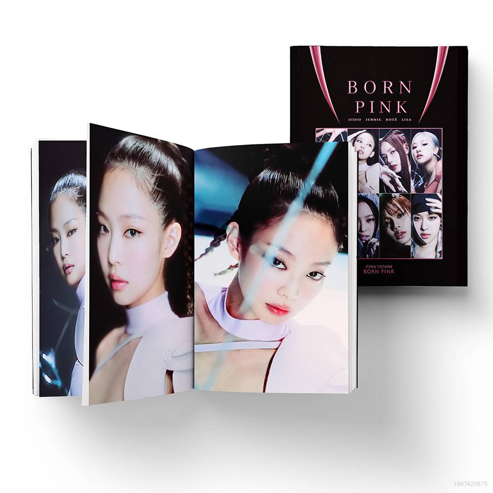 ST5 BLACKPINK BORN PINK Poster Fashion Album ins Collection Picture