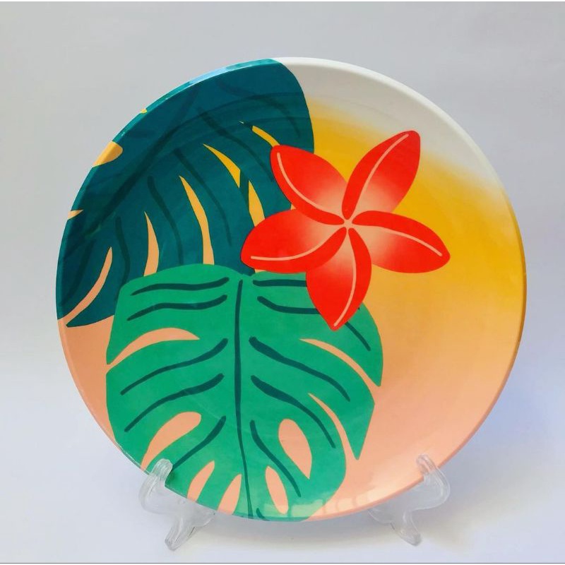 Tropical Luncheon Plate Shopee Philippines