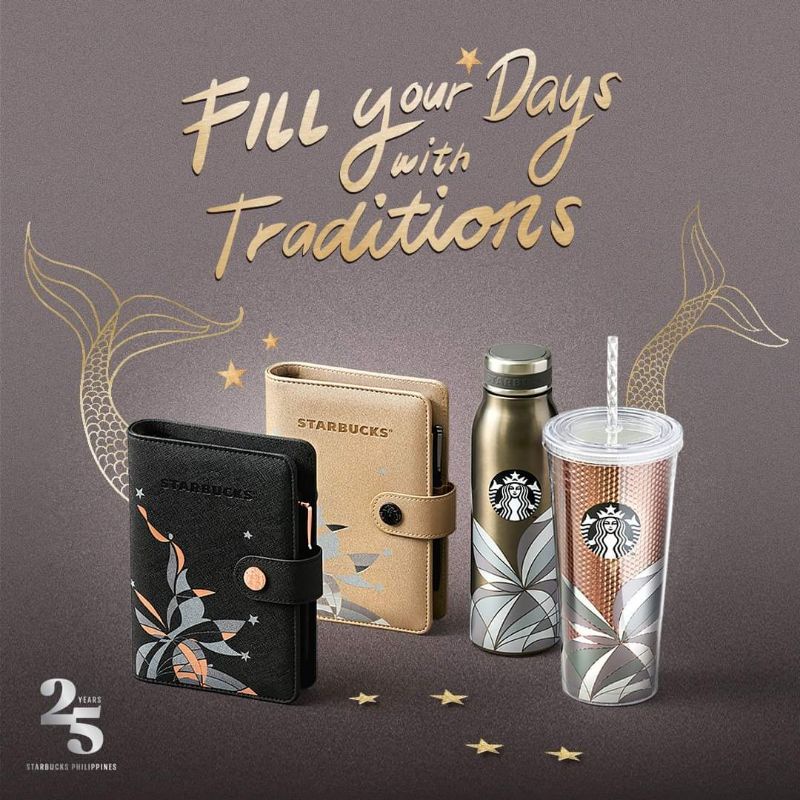 STARBUCKS 2025 PLANNER and TUMBLERS LIMITED EDITION Shopee Philippines