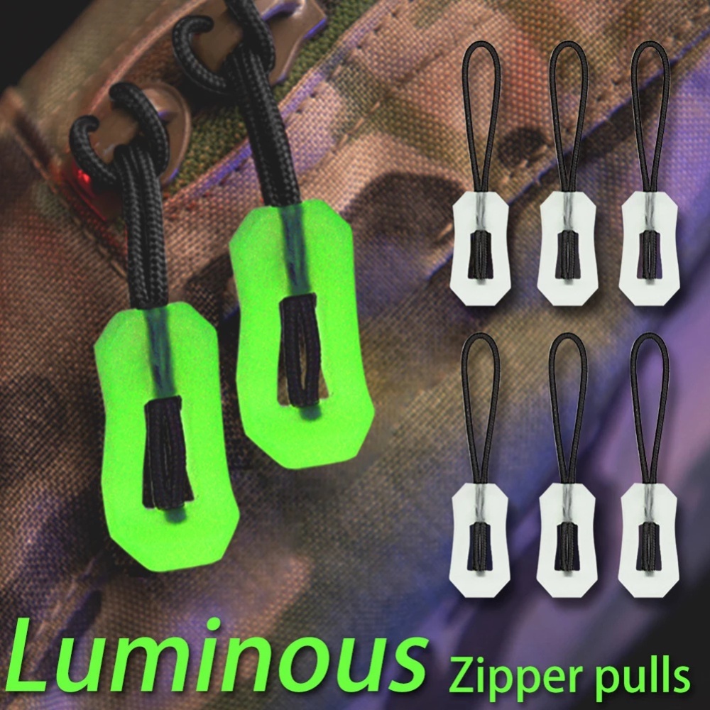 Sewing Luminous Zipper Rope Accessories Luminous Zipper Head Handle