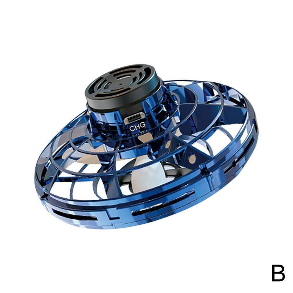 Flynova Drone UFO Flying Gyro Spinner Toys Induction Q4G0 Q6A3