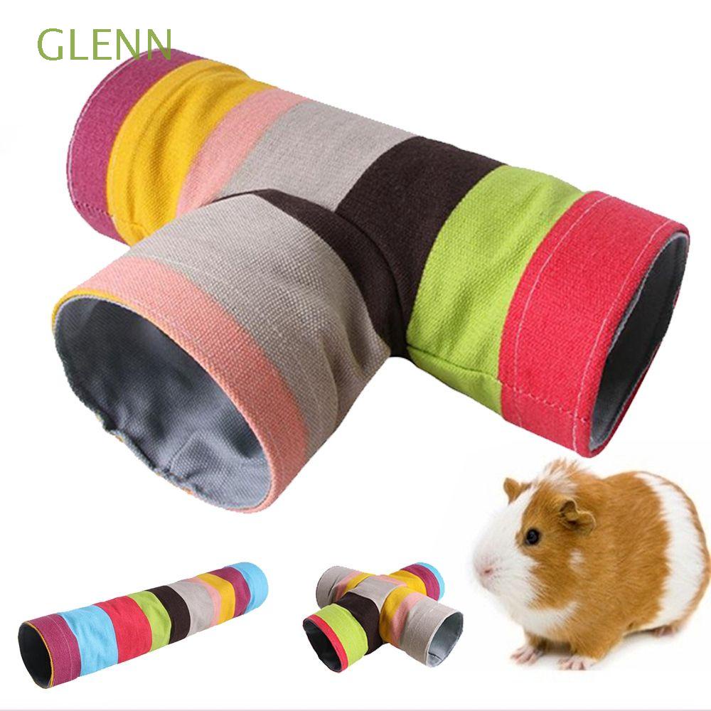 GLENN Rainbow Hamster Tube Toy Funny Hedgehog Tube Small Pet Tunnel