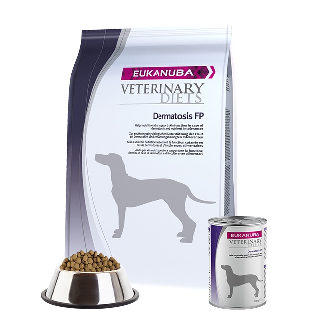 EUKANUBA Dermatosis FP Response Formula 5kg sucha karma dla psa