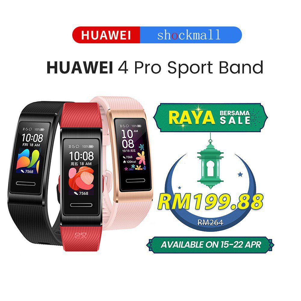 Huawei smart band 4 Pro watch sports SmartBand sleep monitor fitness