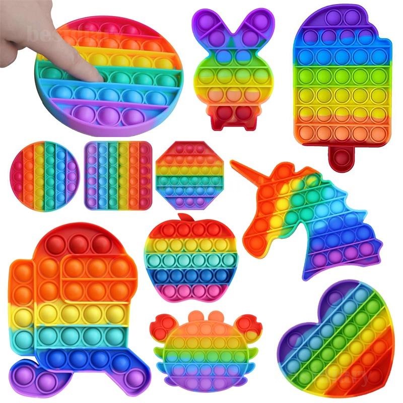 Push Pop It Popet Bubble Sensory Anti Stress Fidget Toys Shopee Polska