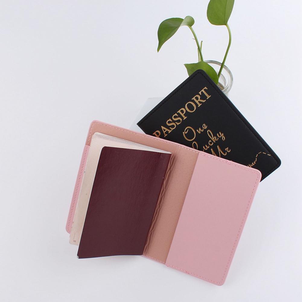 Lover Couple Passport Cover Hot Stamping "Soon To Be Wedding Cover