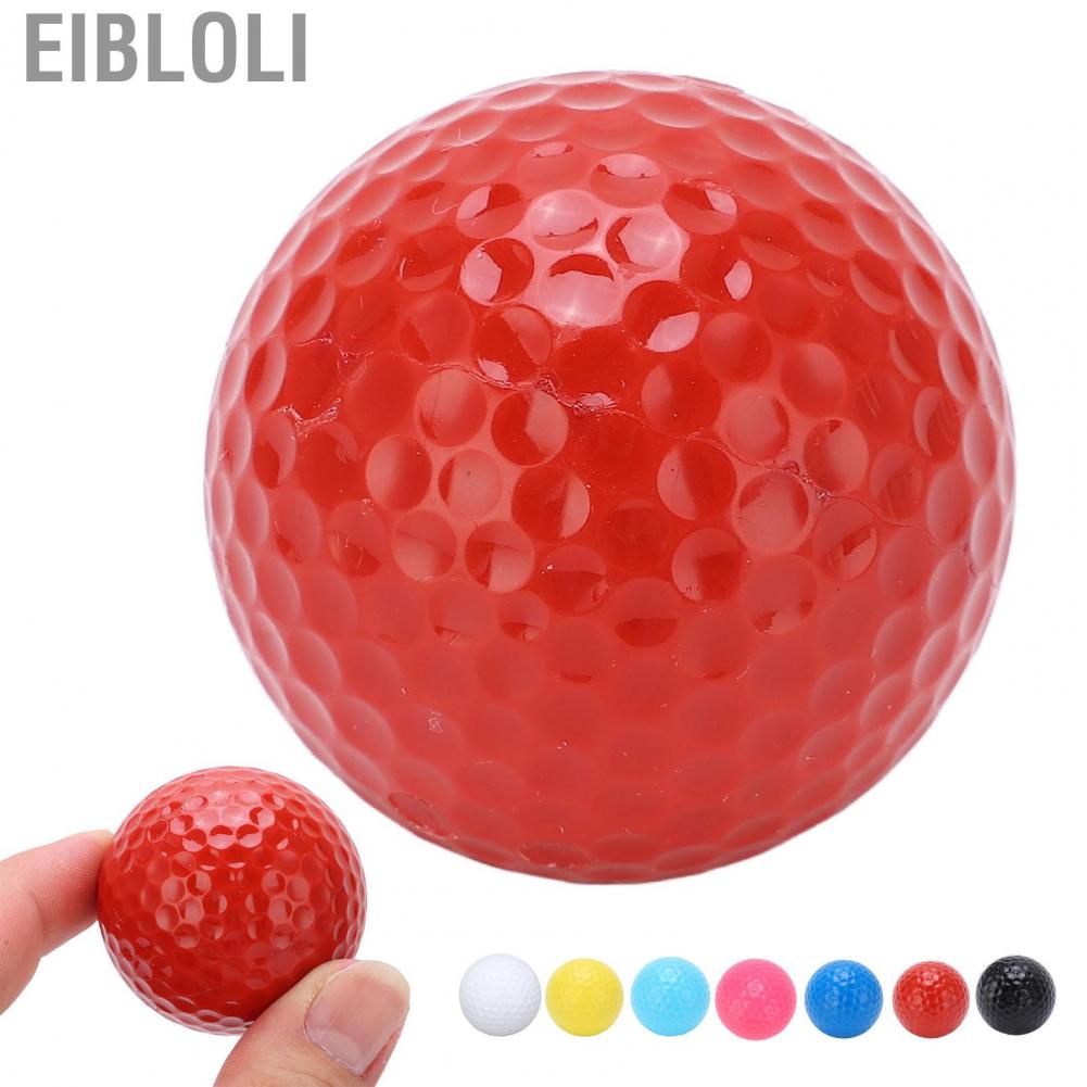 Eibloli 2 Layers Float Water Golf Ball Cold Resistance Durable Floating