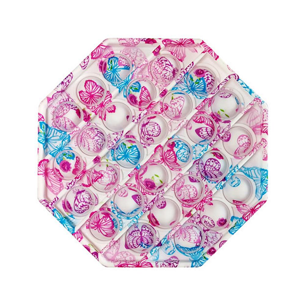 Push Pop It Bubble Fidget Sensory Toy Stress Reliever for Kids Adults