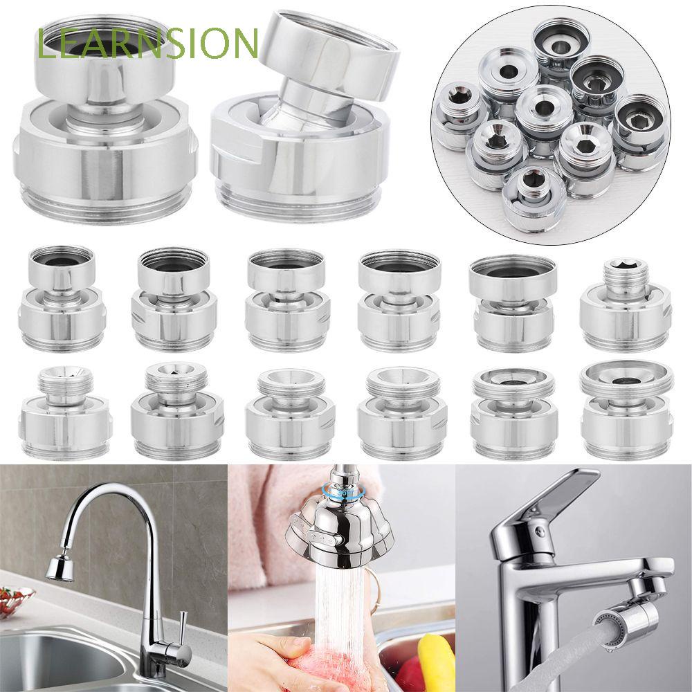 LEARNSION Useful Faucet Adapter Connect Garden Hose 360 Degree