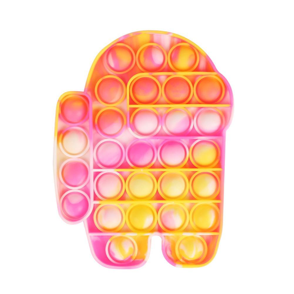 Fidget Reliver Stress Children Adult Toys Rainbow Antistress To Sensory