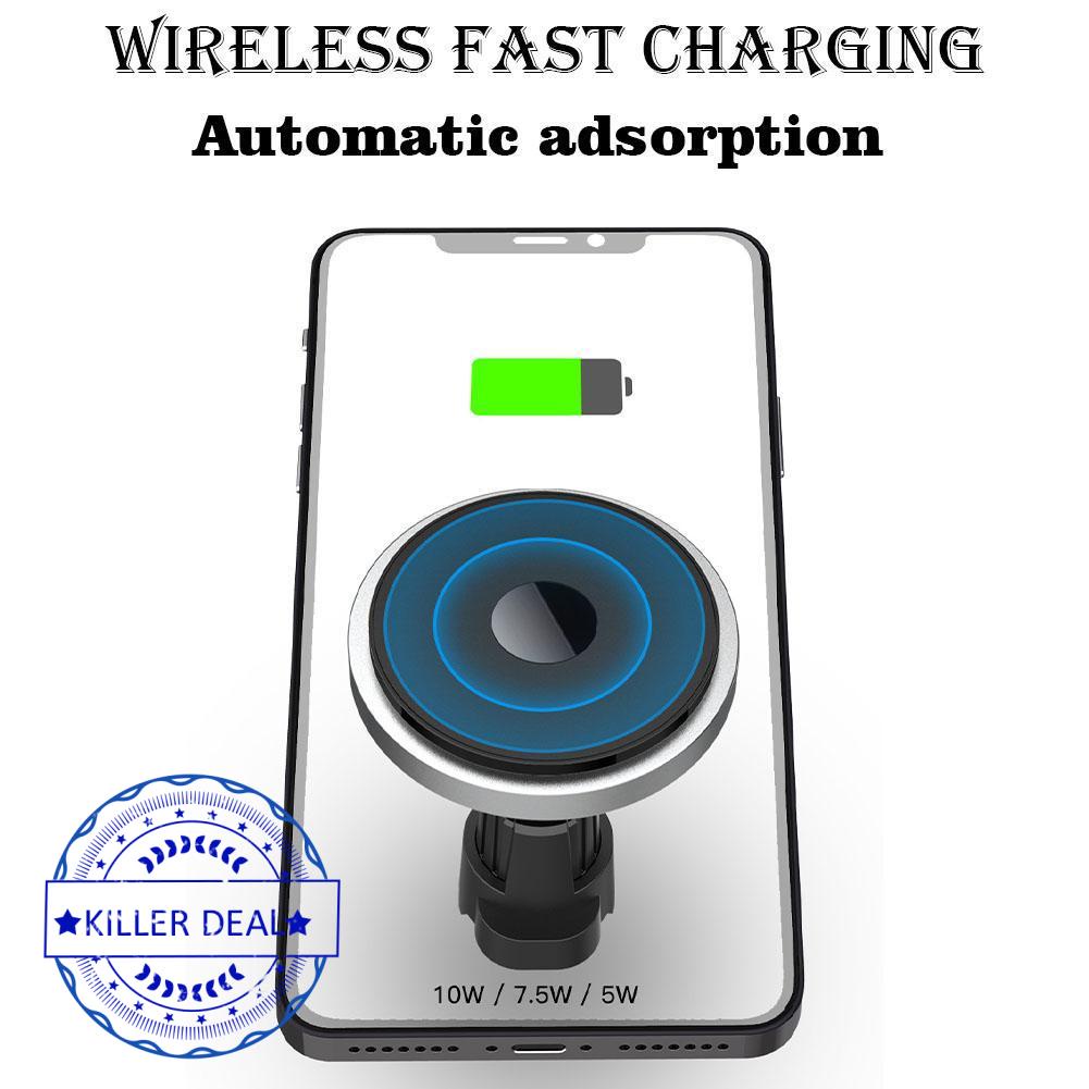 Wireless Car Charger For IPhone 12 Mini Pro Max Fast Charge Wireless Case Q9Z1