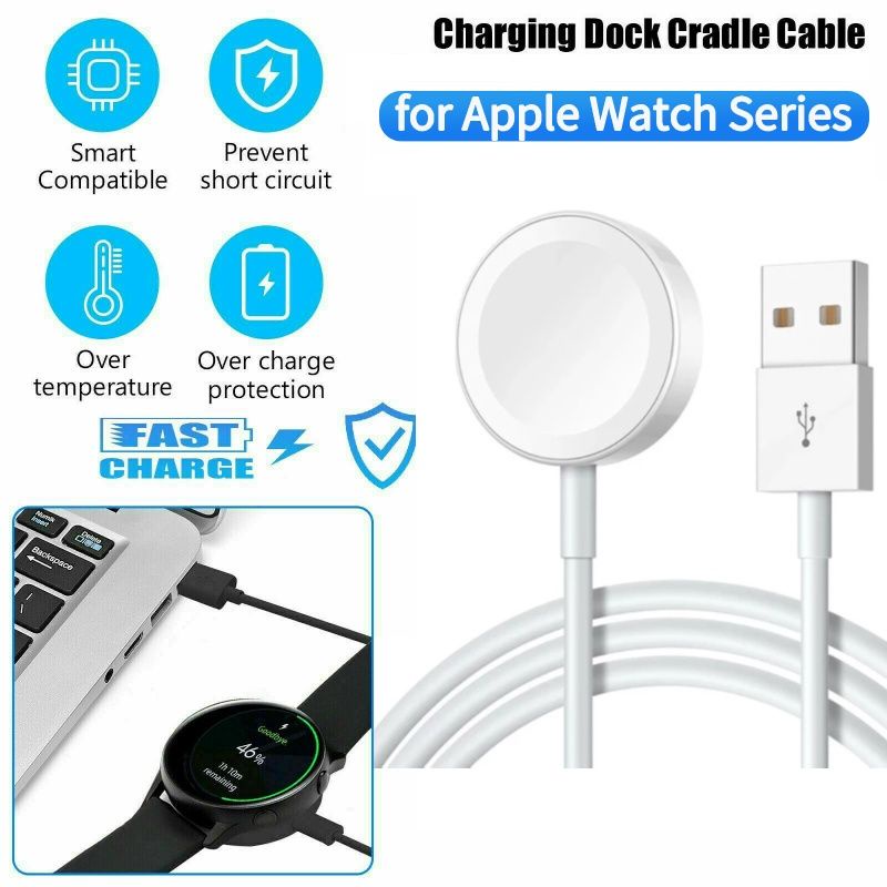 Wireless Charging Base Smart Watch Charger for Apple Watch Series