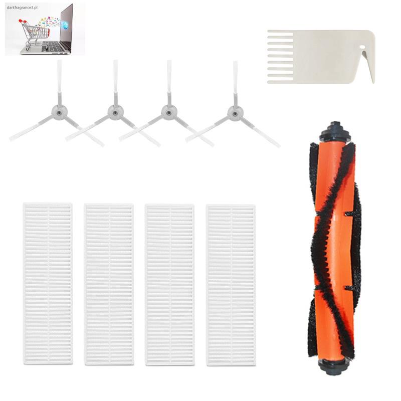 Zestawy głównych szczotek bocznych z filtrem do Xiaomi Mijia G1