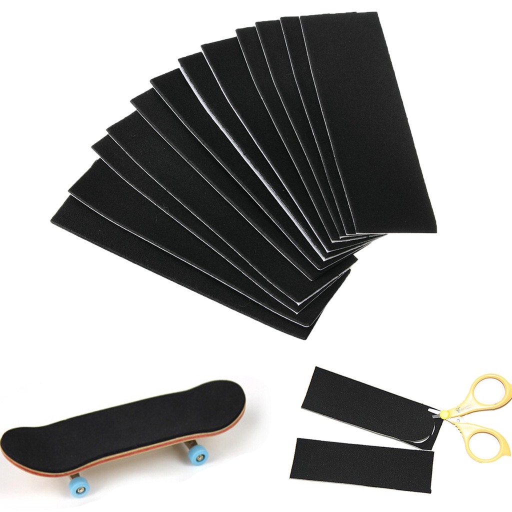 Fingerboard Skateboard Uncut Black Foam Grip Tape Bubble Store