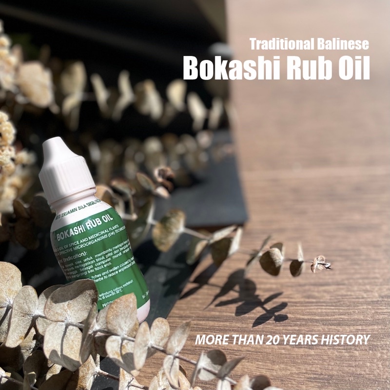 Minyak Oles Bokashi Bokashi Rub Oil Balinese medicated essential oil Shopee Singapore