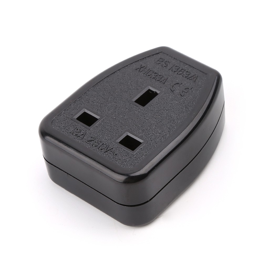 Assembled UK Standard Power Socket Wiring Outlet Adaptor British Plug