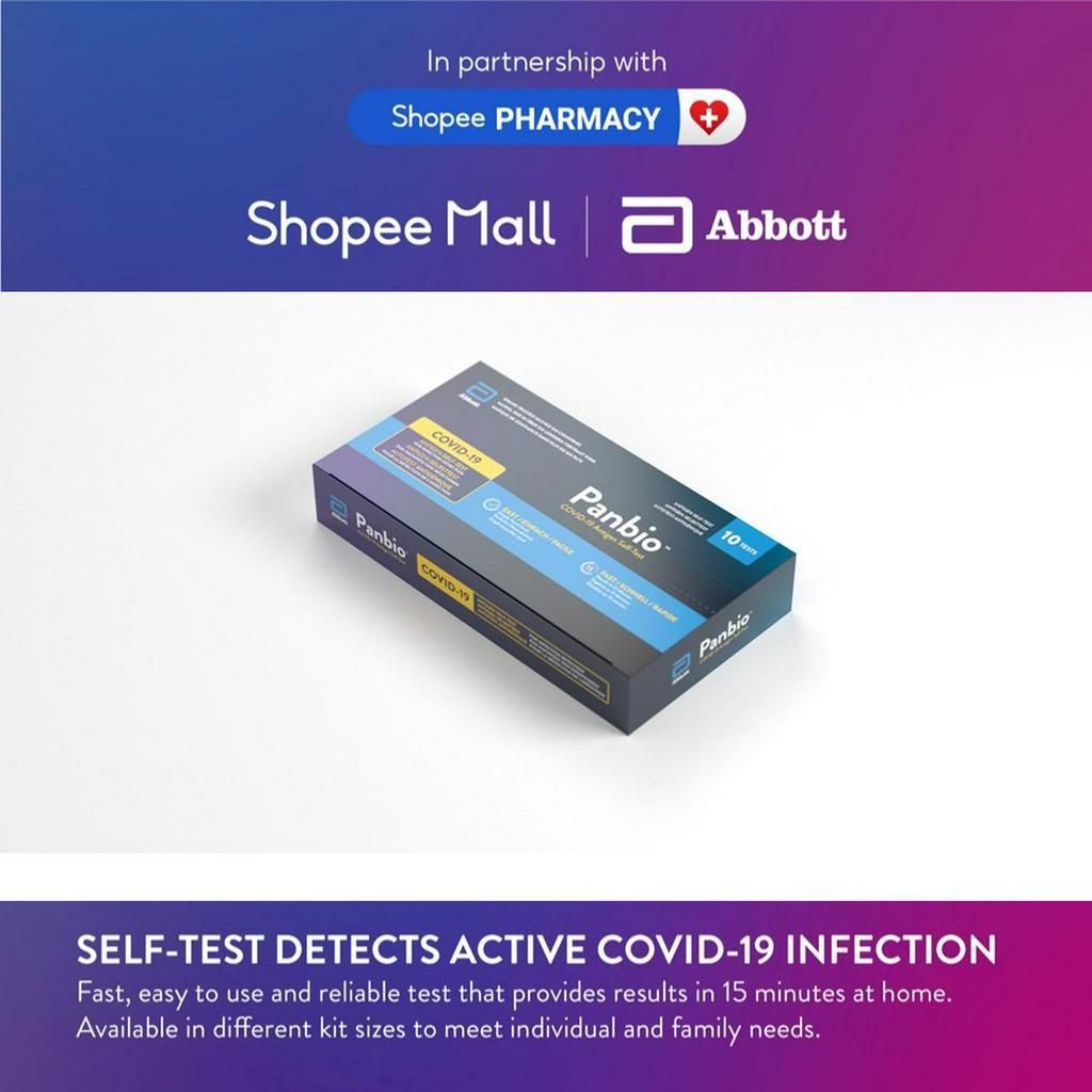Abbott Panbio™ COVID19 Ag Self Test 10 Tests (COVID ART Test Kit