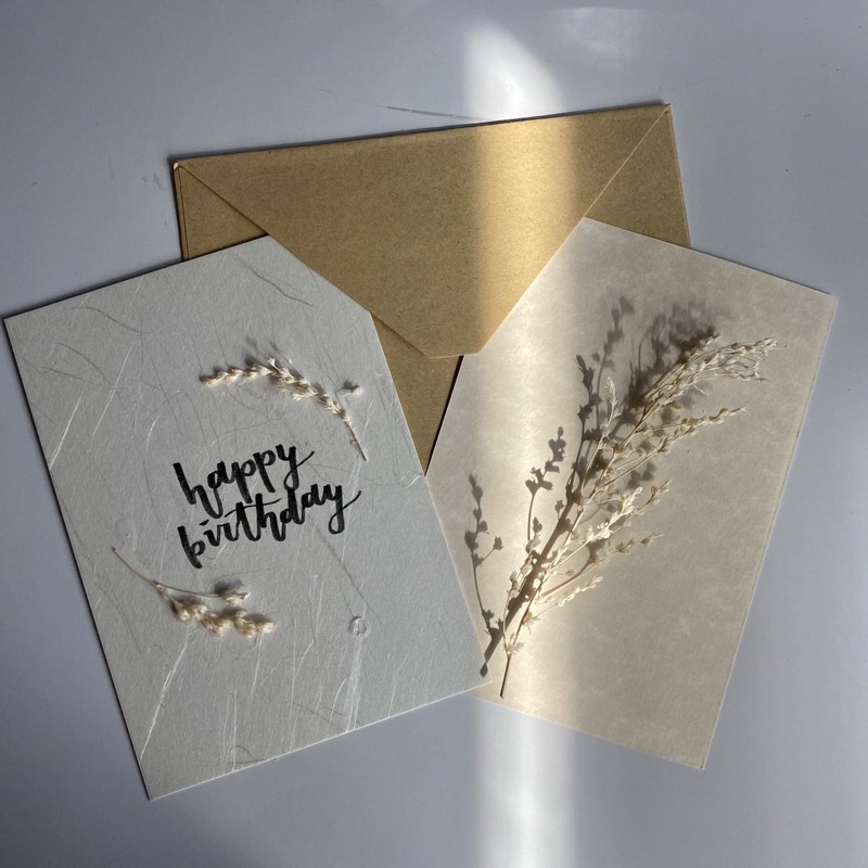 [SG Seller] Handmade Calligraphy Birthday / Thank You / Christmas New