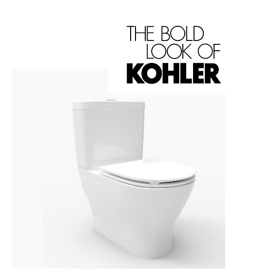 KOHLER Reach Up Two Piece Toilet Bowl With Slim Seat (LATEST MODEL) Shopee Singapore