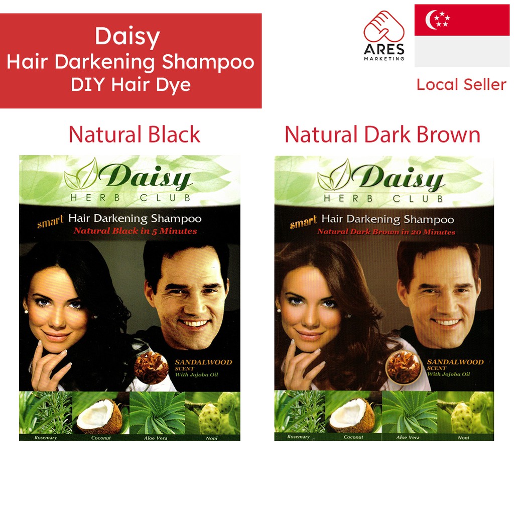 Hair Darkening Shampoo by Daisy Herb Club Shopee Singapore