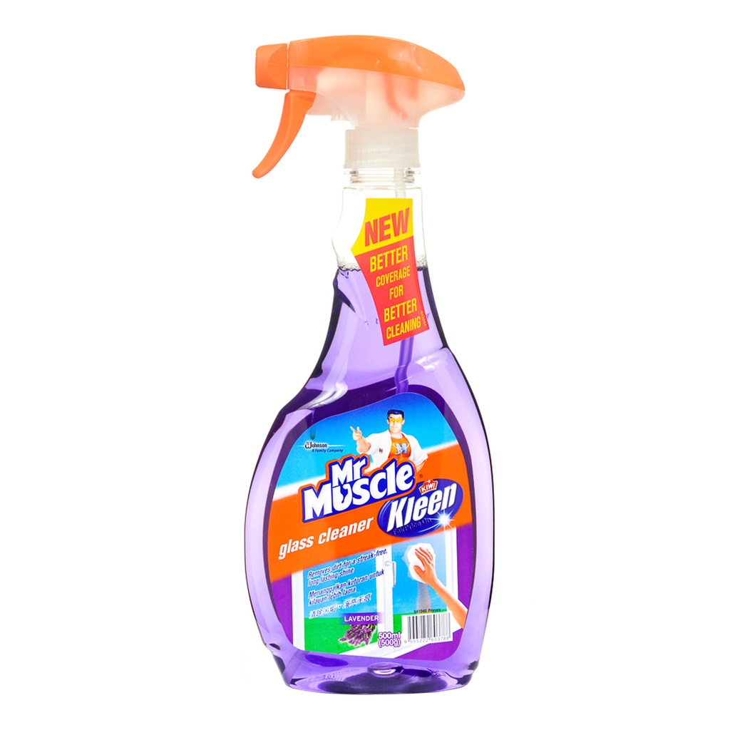 Mr Muscle Kiwi Kleen Glass Cleaner, Lavender, 500ml Shopee Singapore