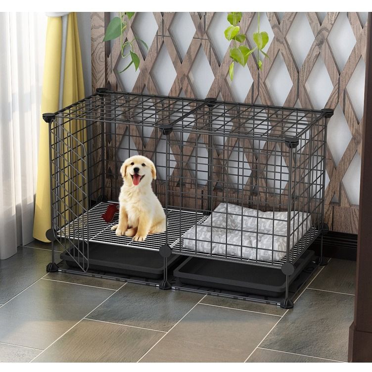 Pet Dog Cat Rabbit Cage Crate House Home / Cat Cage / Dog Cage / Double