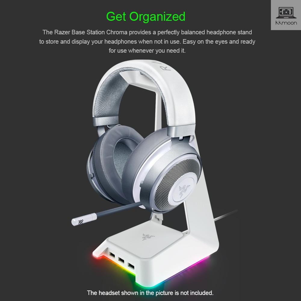Razer Base Station Chroma Enabled Headset Stand Headphone
