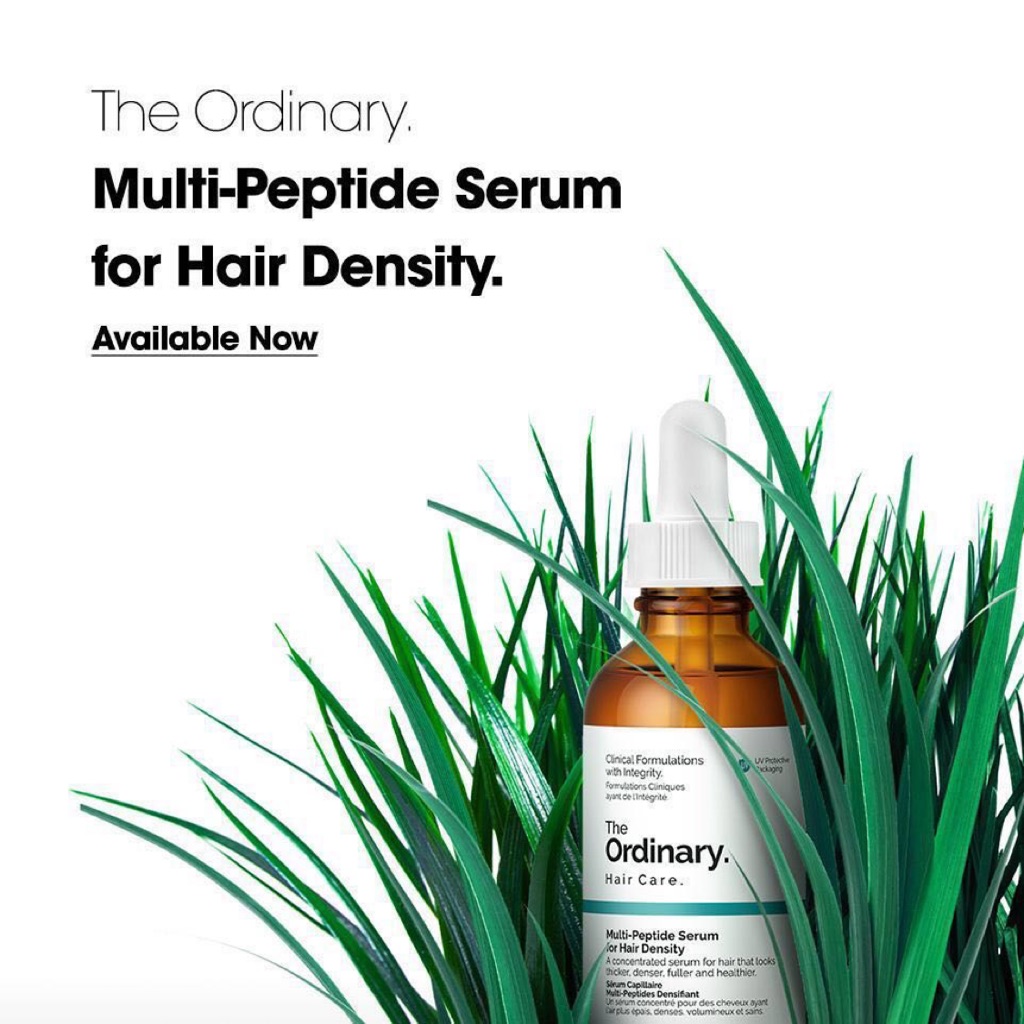 The Ordinary Multi Peptide Serum for Hair Density Shopee Singapore