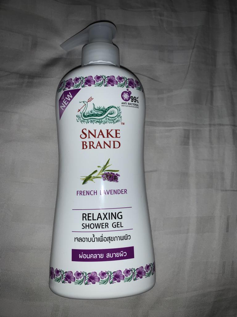 Snake Brand Prickly Heat Lavender Fresh Shower Gel 450ml Shopee Singapore