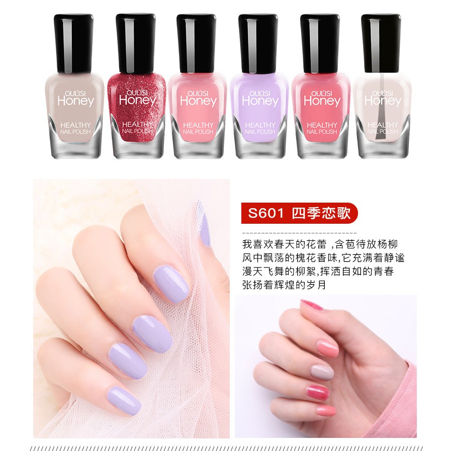 6 bottles Peelable Non toxic nail polish Gift set Shopee Singapore