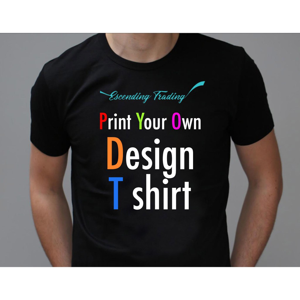 Custom Design T shirt Printing Singapore Shopee Singapore