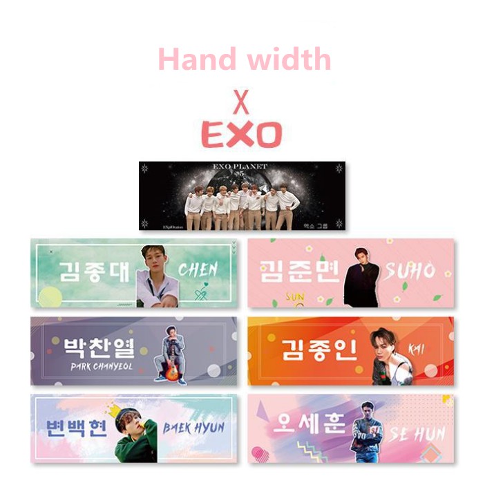 EXO KATALOG Cheap KPOP HAND BANNER Shopee Singapore