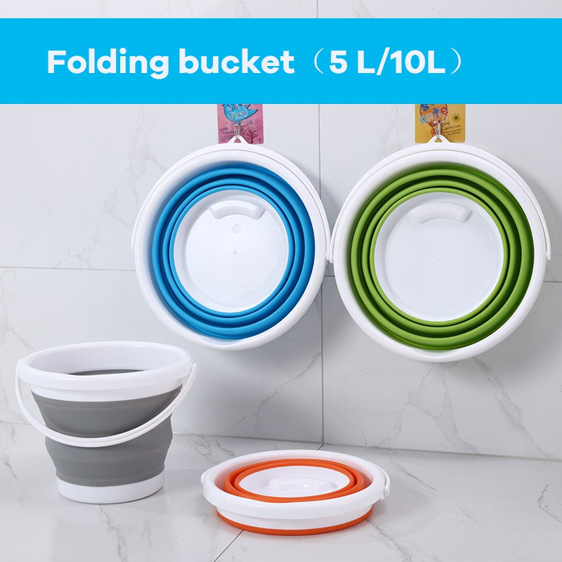 EmmAmy® home Collapsible Bucket Portable Folding Bucket Water Container