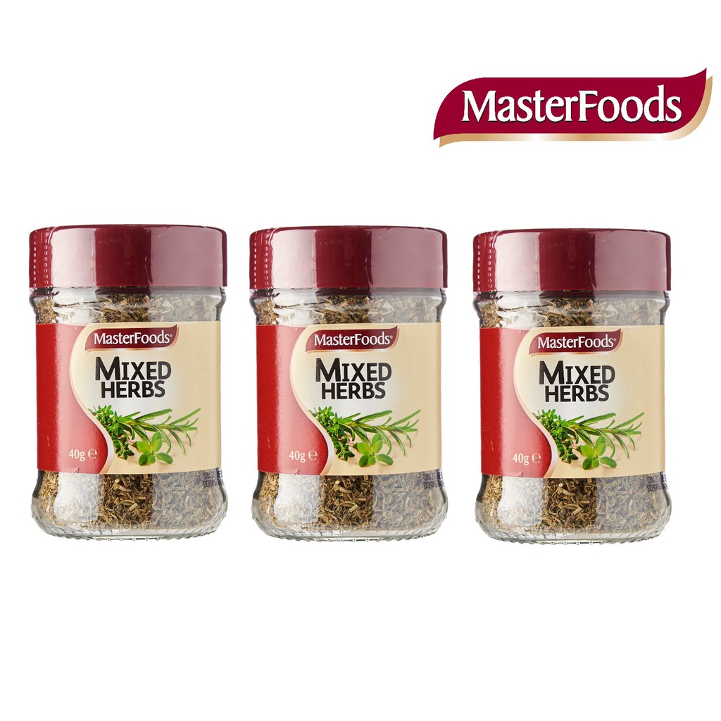 Masterfoods Mixed Herbs 40g x 3 (Bundle Pack) Shopee Singapore