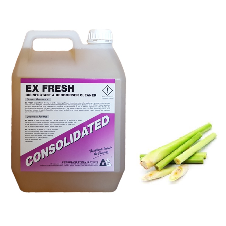 5L Lemongrass Multipurpose Floor Cleaner with Disinfectant Marble