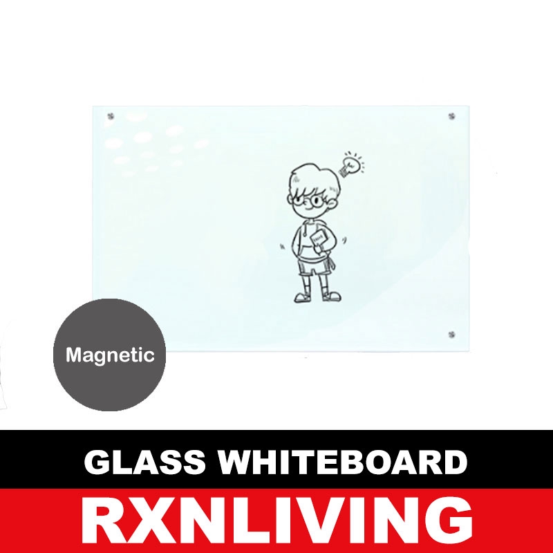 Tempered Glass Whiteboard Writing Board Marker Board Shopee Singapore