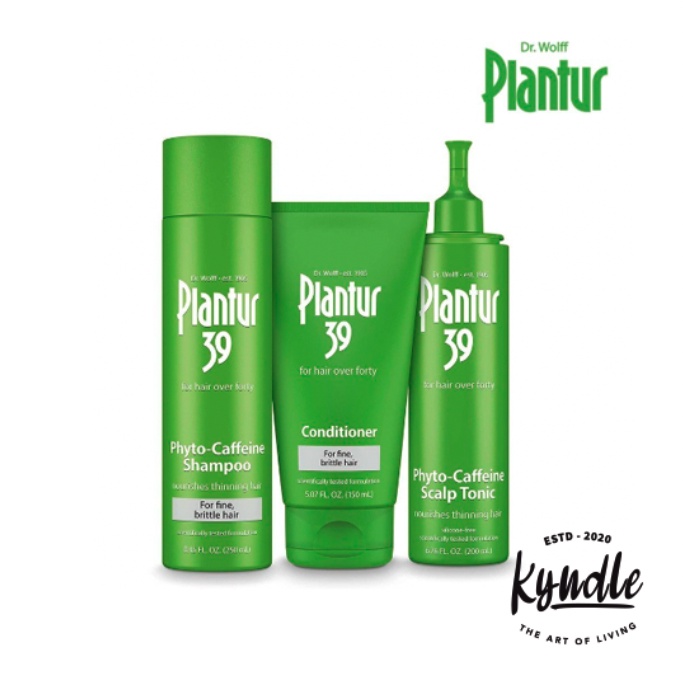 Plantur 39 PhytoCaffeine Shampoo 250ml Coloured & Stressed Hair/Fine & Brittle Tonic