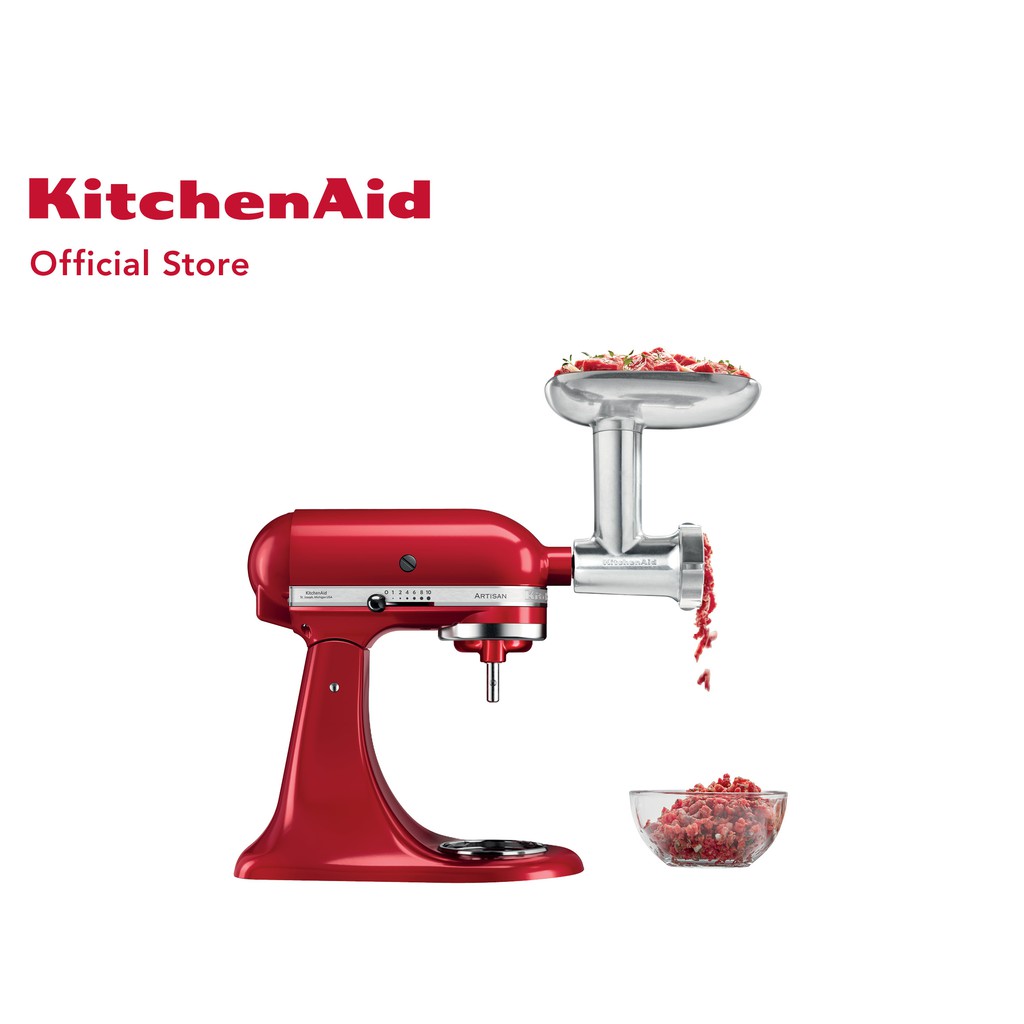 KitchenAid Stand Mixer Attachment Metal Food Grinder (KSMMGA