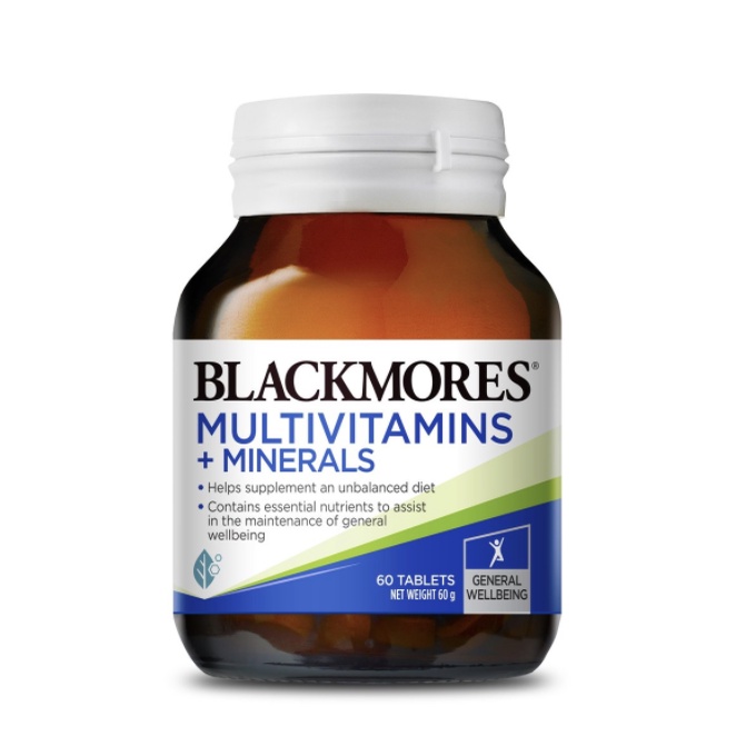Blackmores Multivitamins Minerals 60 Tablets Shopee Singapore