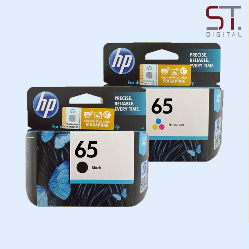 HP 65 Black Color Ink Cartridge DESKJET 2620 / 2621 / 2622 / 2623