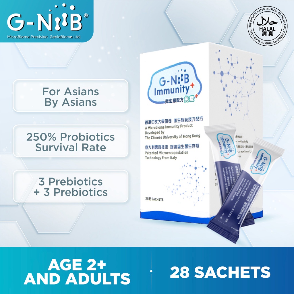 Rejuvenate Your Skin With G3+3 NiiB's Vibrant Probiotics & Prebiotics Golden Ratio Formula