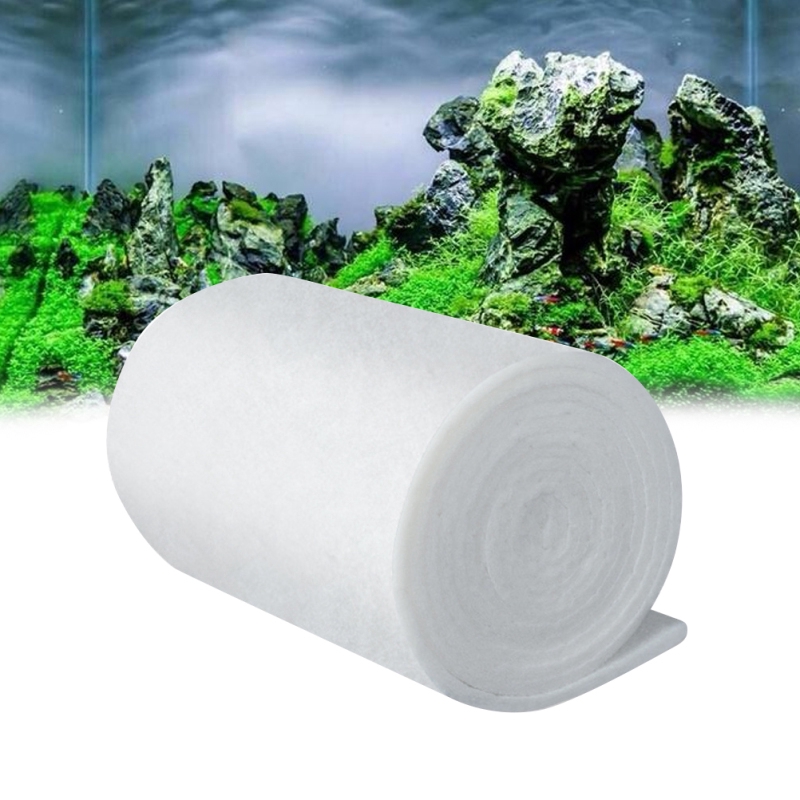 Aquarium Fish Tank Pad Fiber Filter White Fiber Aquarium Biochemical