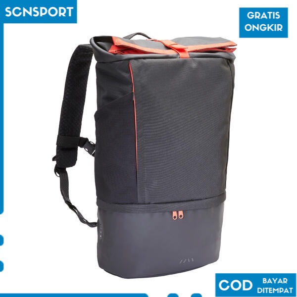 Decathlon Kipsta Backpack 35L Intensive Black / Red 8580069 F3