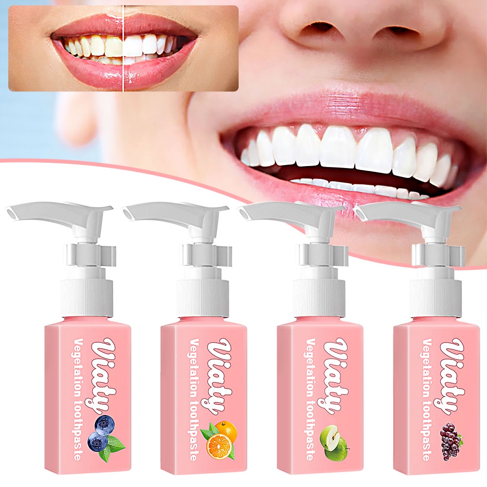 Viaty Toothpaste Stain Removal Whitening Toothpaste Gums Bleeding Fresh