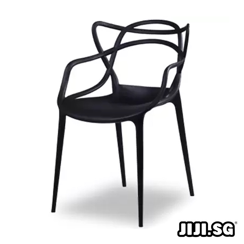 (JIJI SG) AIRY Stacking Designer Chair Stacking Chair / Stackable / Chair / Plastic Chair