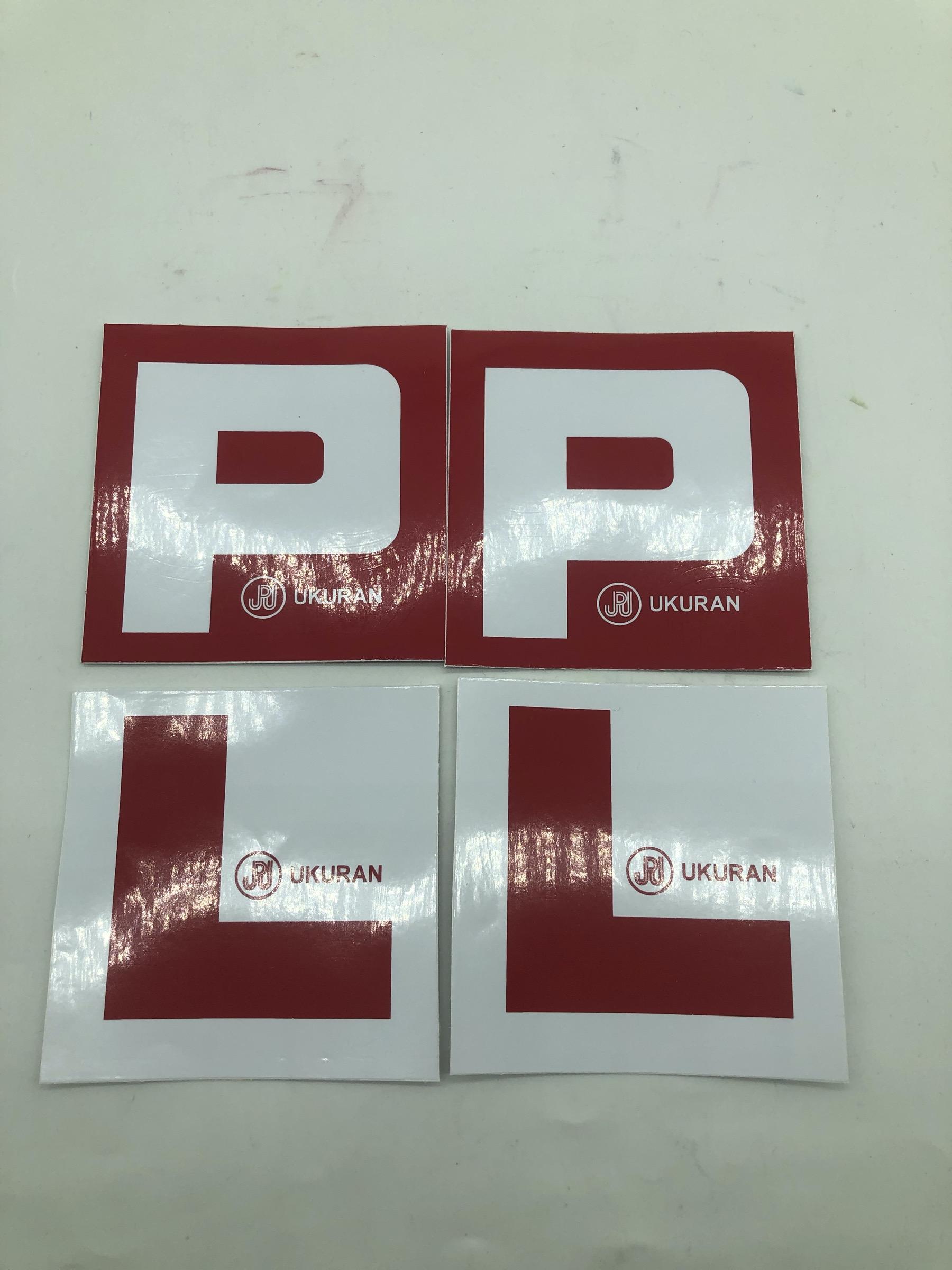 P Sticker On Car malakowes